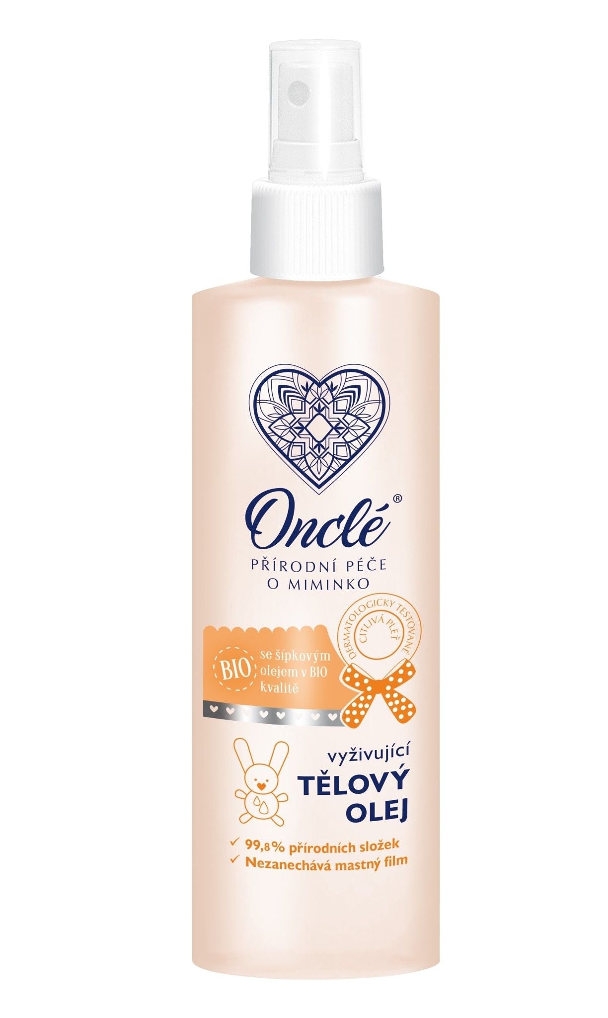ONCLÉ Nourishing Body Oil with Organic Rosehip Oil 200 ml