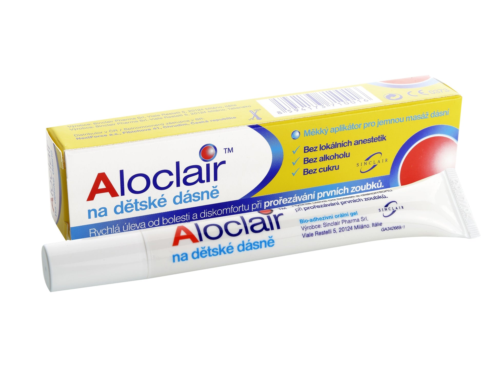 Aloclair gel for baby gums 10 g