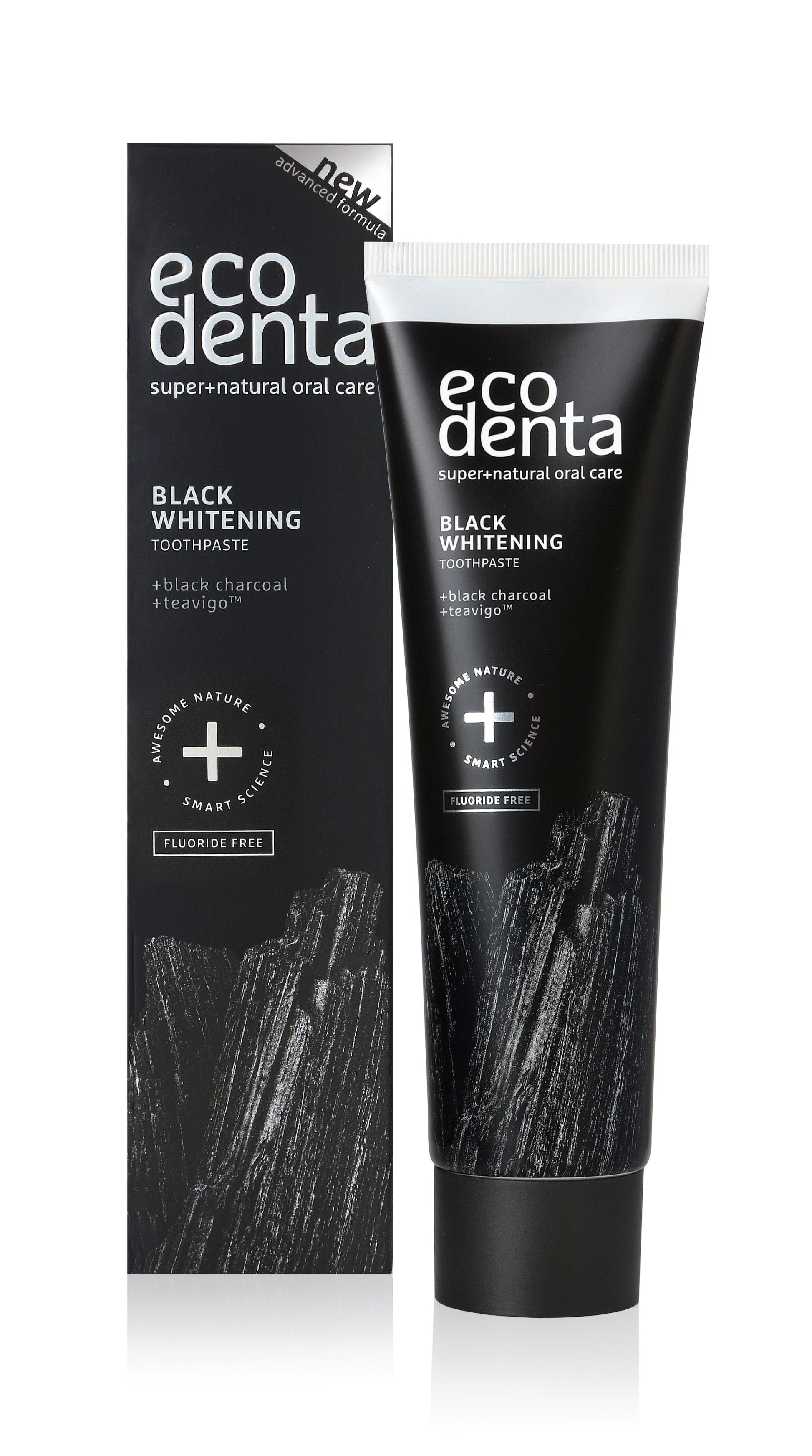 ECODENTA Organic Toothpaste whitening black 100 ml