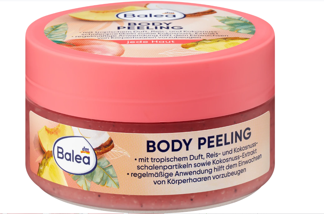 Balea Tropic body scrub, 200 ml