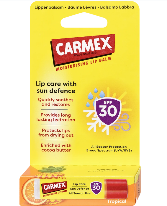 Carmex Tropical lip balm, 4.25 g