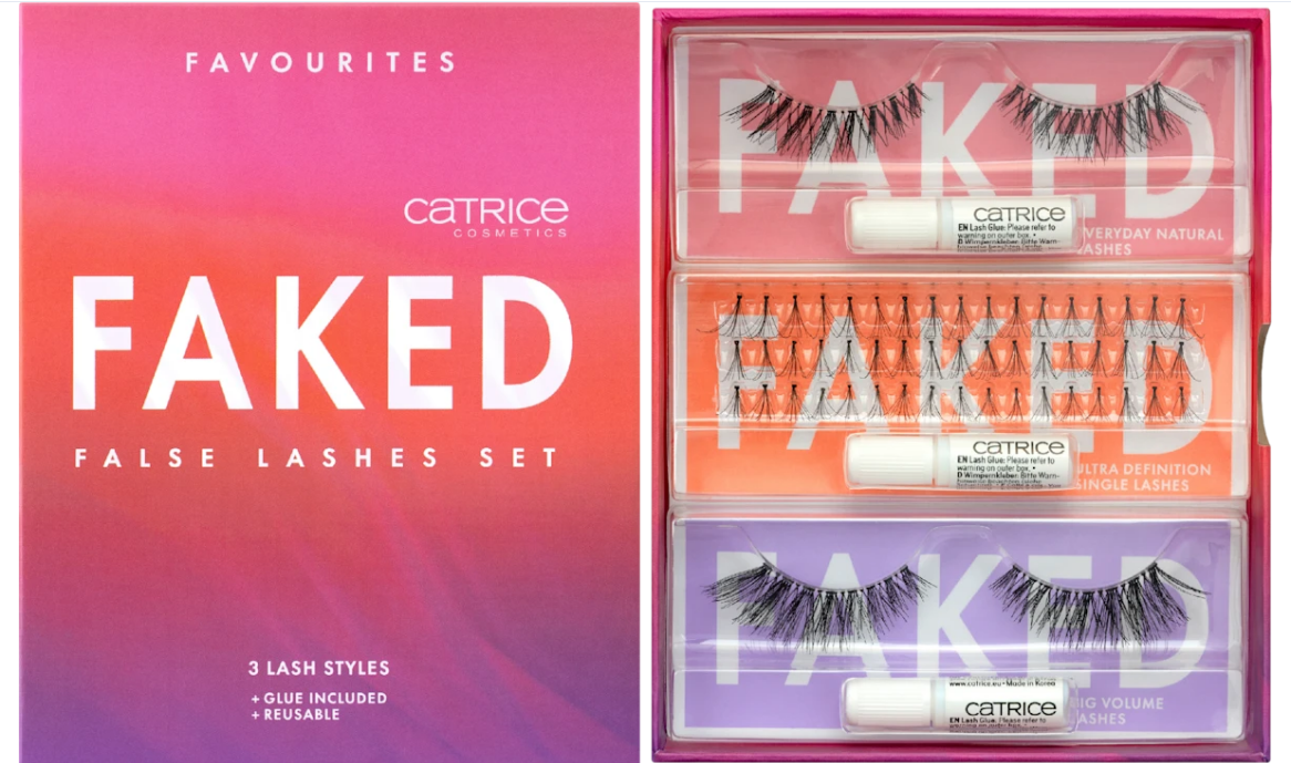 CATRICE Faked False Lashes 01 Everyday Picks set of false eyelashes