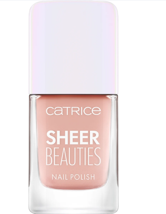 CATRICE nail polish Sheer Beauties 040 Fluffy Cotton Candy, 10.5 ml