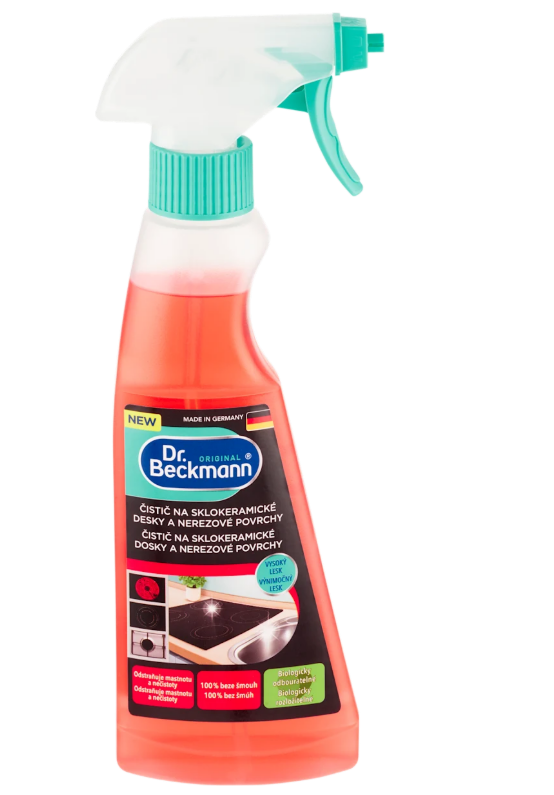 Dr. Beckmann glass ceramic and stainless steel cleaner, 250 ml