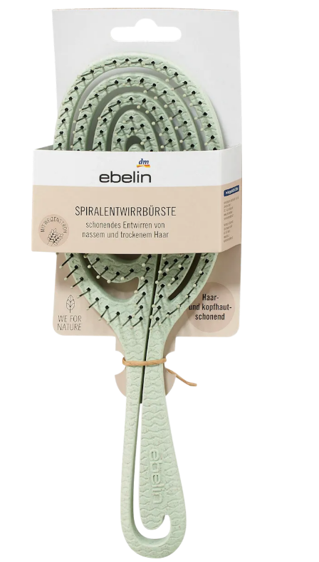 ebelin spiral hair brush, 1 pc