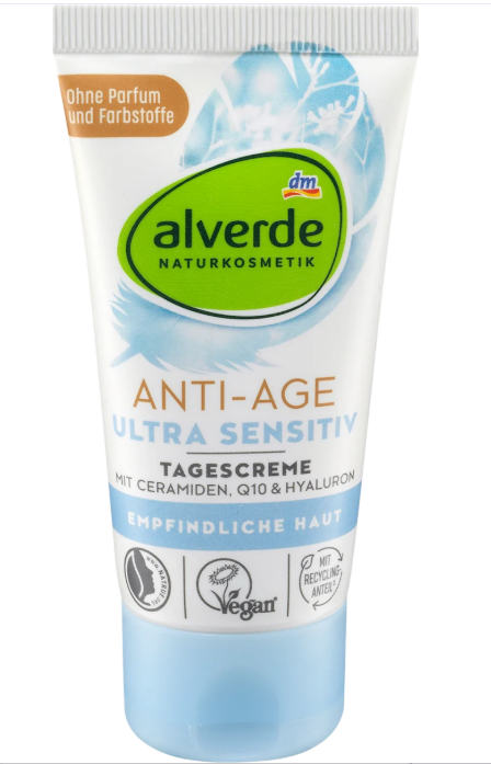 alverde NATURKOSMETIK Anti-Age Ultra Sensitive skin cream, 50 ml