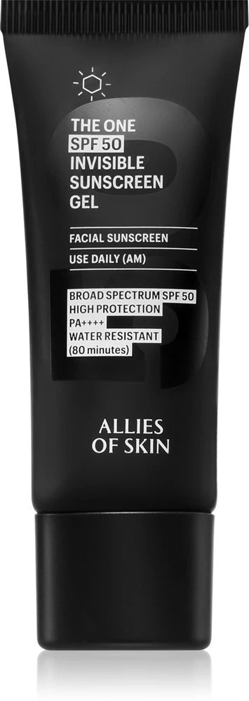 Allies of Skin Deluxe The One SPF 50 Invisible Sunscreen Gel 20 ml