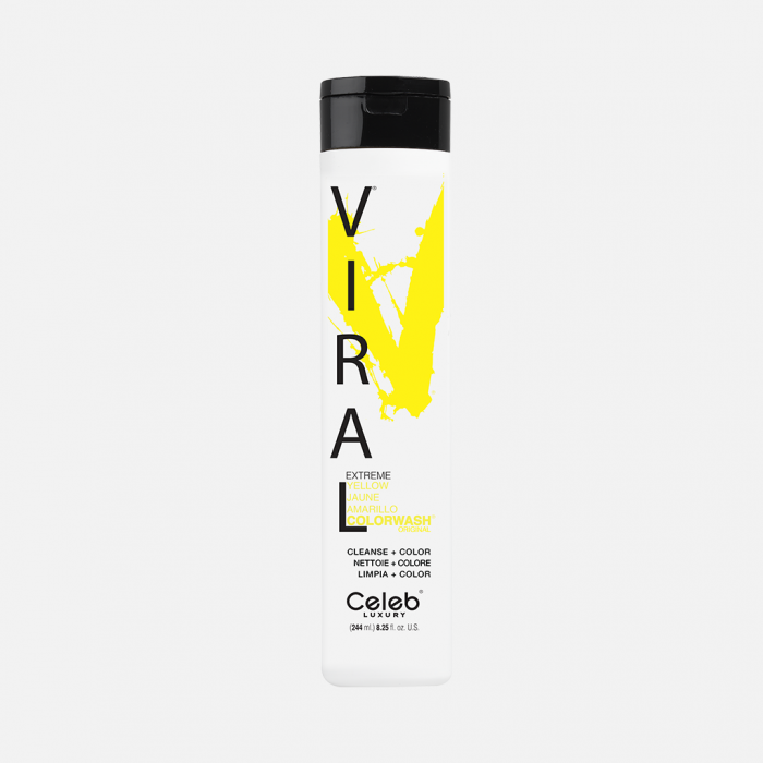 Celeb Luxury Viral Colorwash Extreme Yellow 244 ml