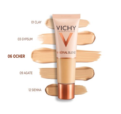 Vichy MinéralBlend Shade 06 Ocher Moisturizing Makeup 30 ml