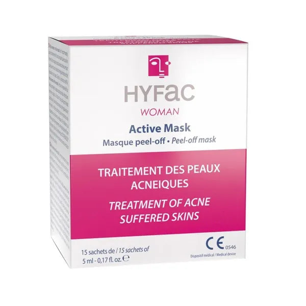 HYFAC Woman Active peeling mask for problematic skin 15x5 ml
