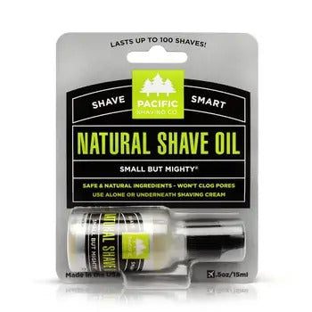 Pacific Shaving Men's natural shave oil 15 ml