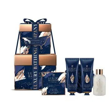 Grace Cole Body care set in a gift box Bathing Delights 5 pcs