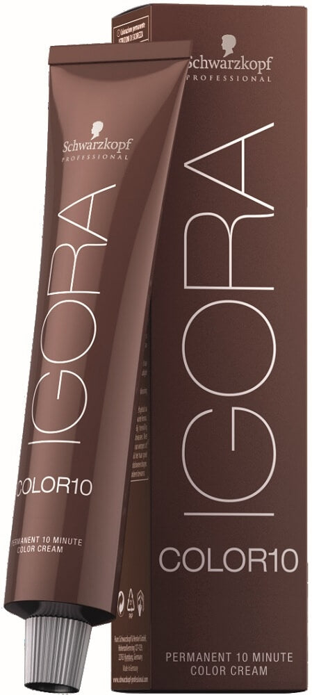 Schwarzkopf Professional Igora Color 10 (Permanent 10 Minute Color Cream) 60 ml