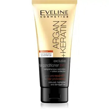 Eveline Argan + Keratin 8in1 hair conditioner 200 ml