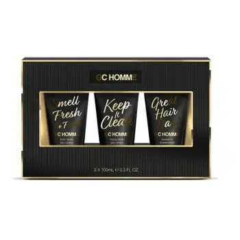 Grace Cole Men's body and skin care set Confidence 3 pcs