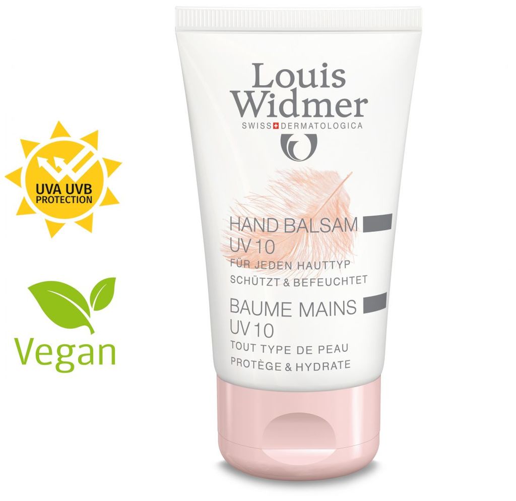 Louis Widmer Hand Balsam UV 10 perfume free - 50 ml