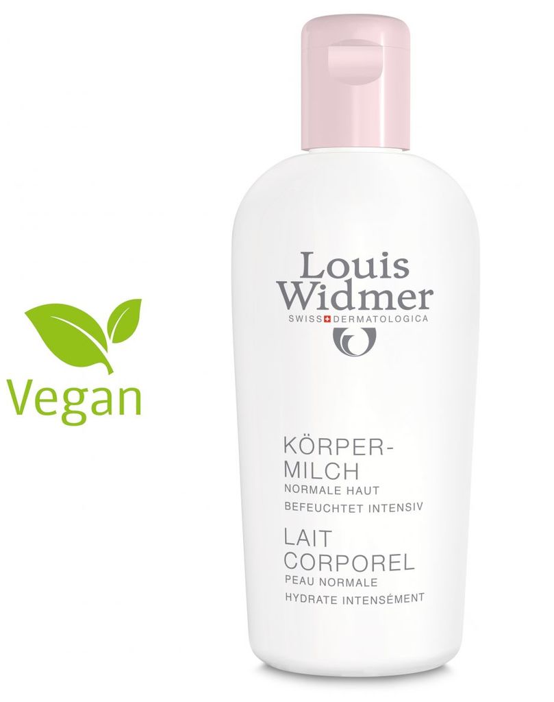 Louis Widmer body milk perfume free 200 ml