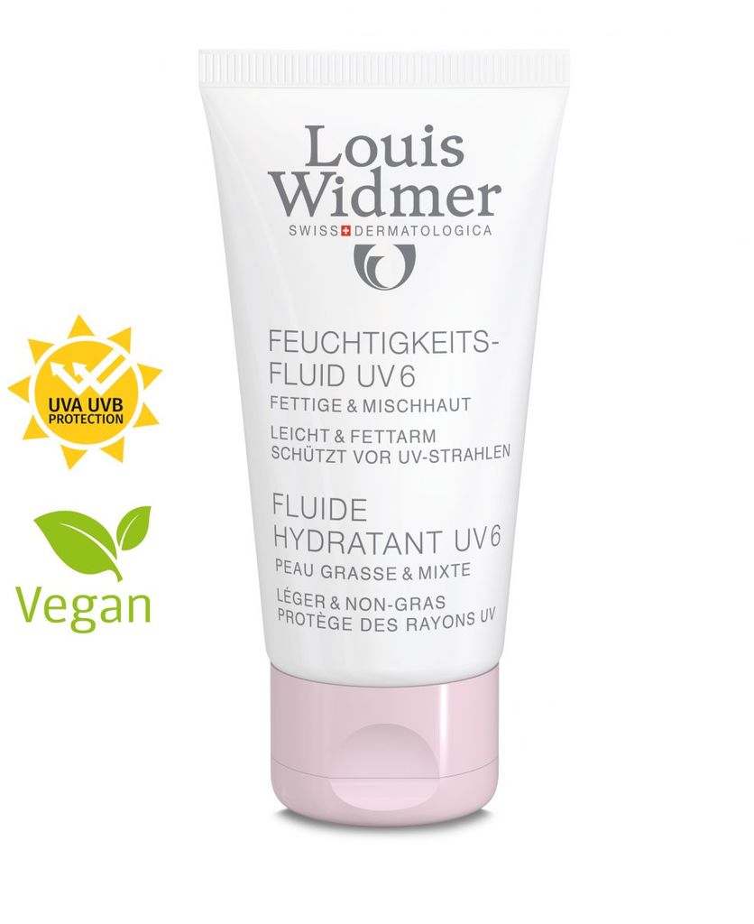 Louis Widmer Moisturizing Fluid UV 6 Slightly perfumed - 50 ml