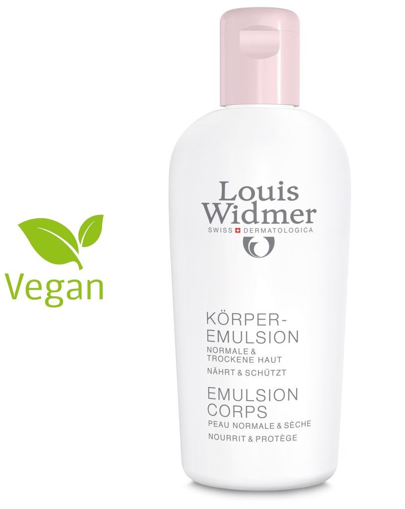 Louis Widmer body emulsion perfume free 200 ml