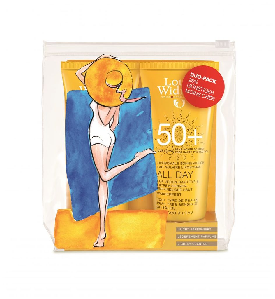 Louis Widmer All Day 50+ Duo Pack Lightly Perfumed 200 ml