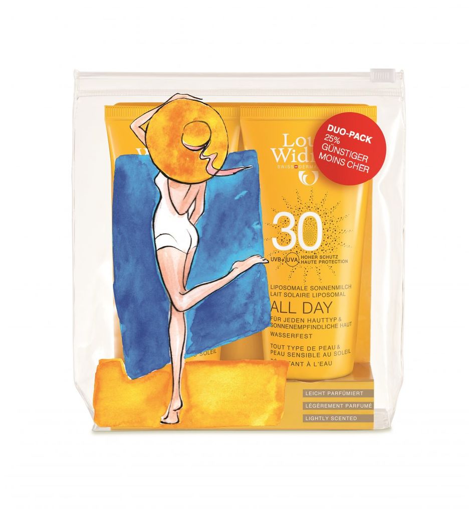 Louis Widmer All Day 30 Duo Pack Lightly Perfumed