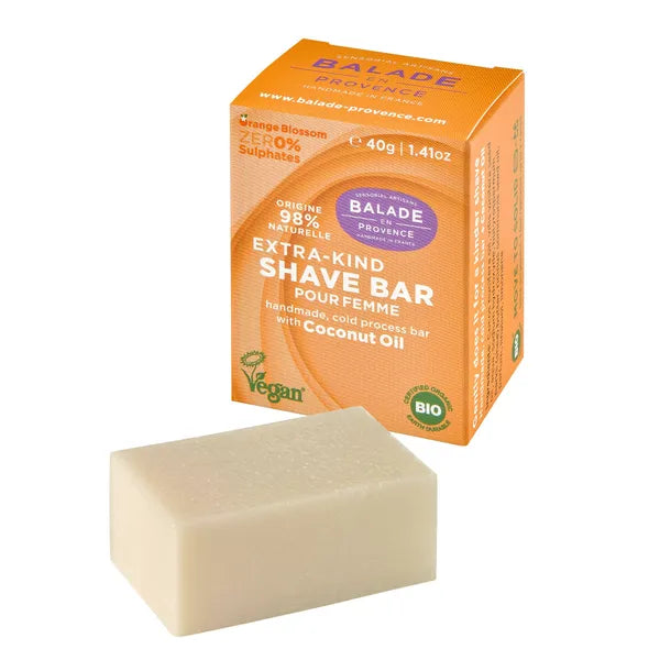 Balade en Provence Extra-kind shave bar for women Orange blossom 40 g