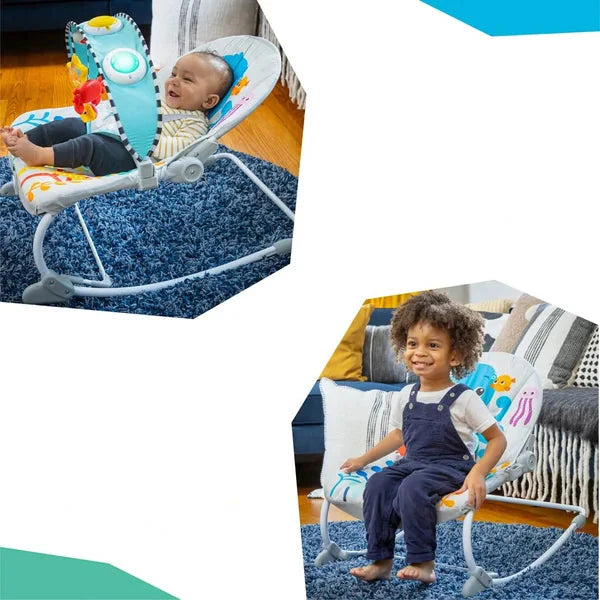 Baby Einstein Musical Vibrating Lullaby Kick to It Opus up to 18kg