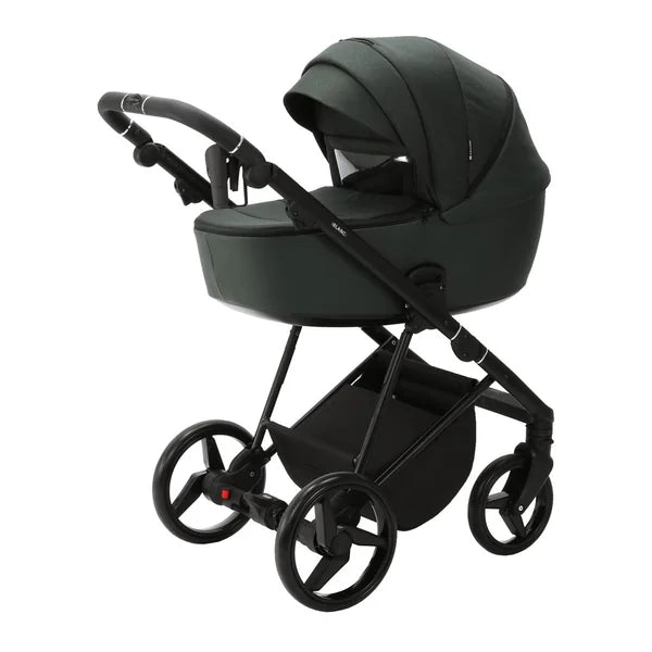 ADAMEX Combined stroller Blanc Standard Dark green