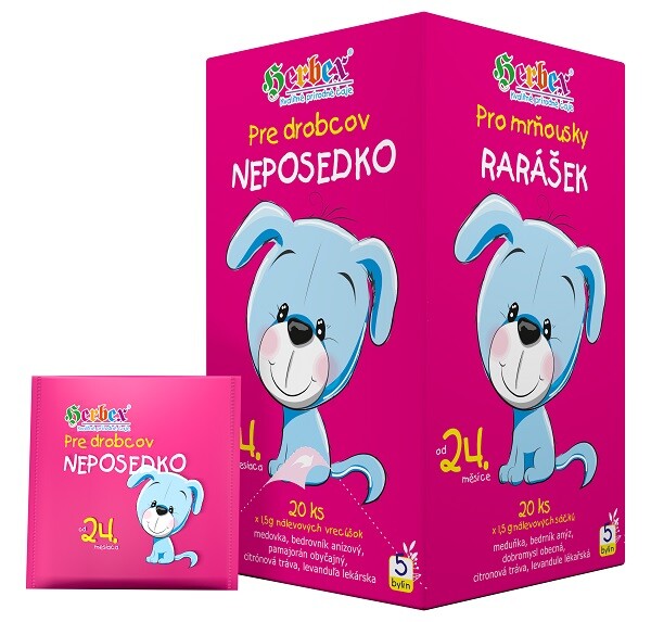 HERBEX Restless for kids from 24 months 20 tea bags