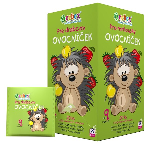 HERBEX Fruit for kids from 9 months and up 20 tea bags