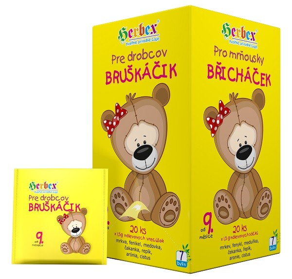 HERBEX Belly for babies from 9 months 20 tea bags