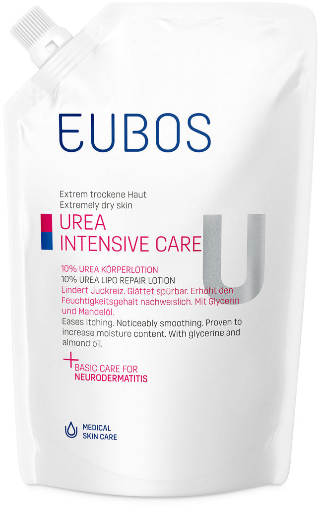 Eubos Urea Intensive Care 10% Urea body lotion 400 ml Refill
