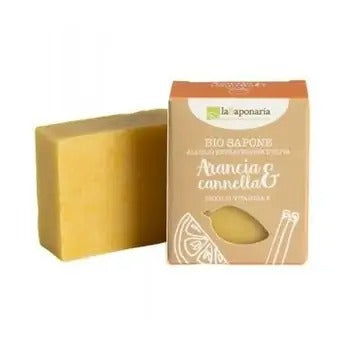 laSaponaria Solid olive soap orange and cinnamon BIO 100 g