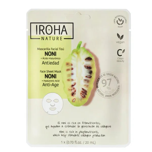 Iroha nature Anti-age Noni face mask 20 ml