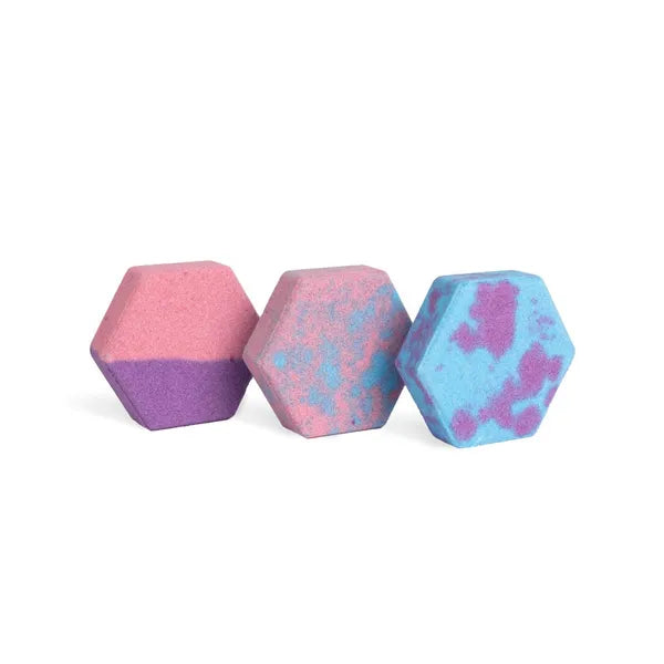 IDC Institute Sunset set of bath bombs 3x35 g
