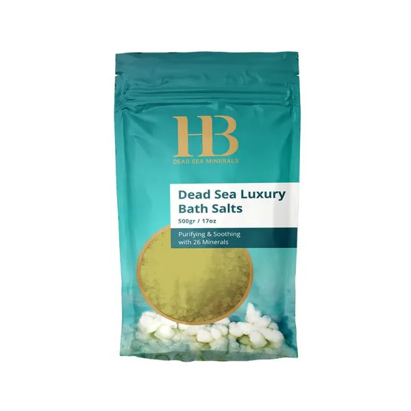 H&B Dead Sea Minerals Luxury Bath Salts Yellow, Vanilla 500 g