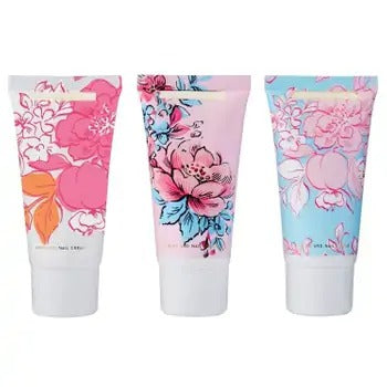 Heathcote & Ivory Set of creams for hands and nails Pinks & Pear Blossom 3x30 ml