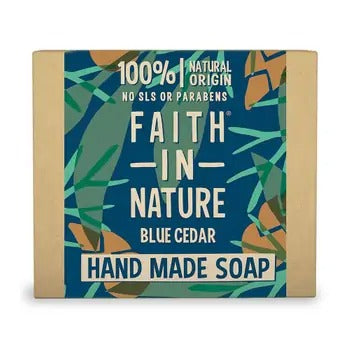 Faith in Nature Blue cedar Hand Made Soap 100 g