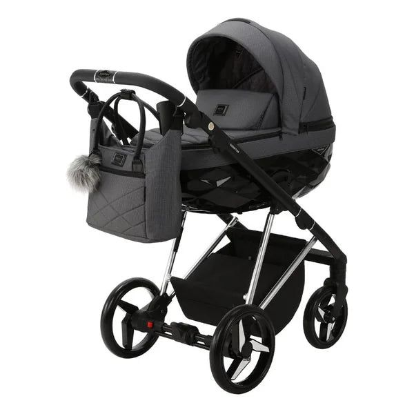 ADAMEX Quantum Special Edition combined stroller Graphite/Silver