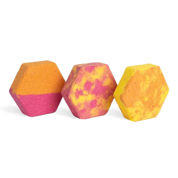 IDC Institute Sunrise set of bath bombs 3x35 g