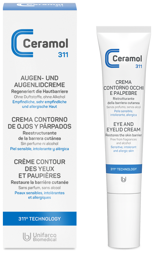 Ceramol 311 eye and eyelid cream 15 ml