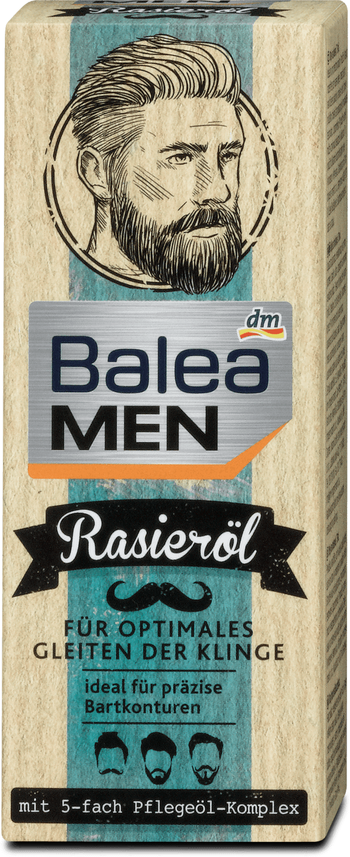 Balea MEN shaving oil, 75 ml