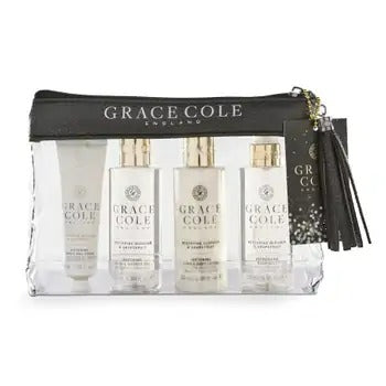 Grace Cole Nectarine Blossom & Grapefruit women's travel set 4 pcs
