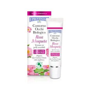 I Provenzali BIO Moisturizing eye contour Rosa 15 ml
