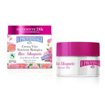 I Provenzali BIO Nourishing Face Cream Rosa 50 ml