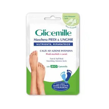 Glicemille Mask for feet and toenails 2x8 ml