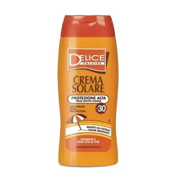 Delice Solaire Sun Cream High Protection SPF30 sunscreen 250 ml