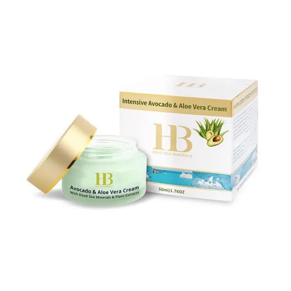H&B Dead Sea Minerals Avocado & Aloe Vera Intensive Skin Cream 50 ml