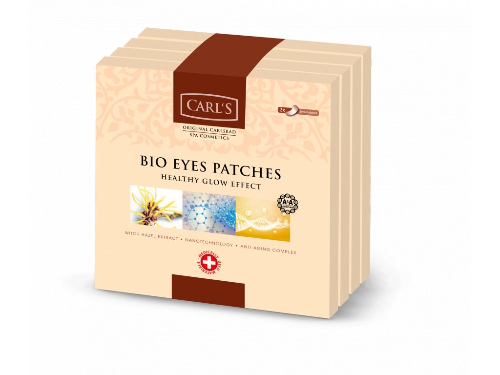 CARL'S BIO EYE PATCHES HEALTHY GLOW EFFECT 8 pcs