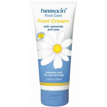 Herbacin Foot cream with chamomile and urea 100 ml